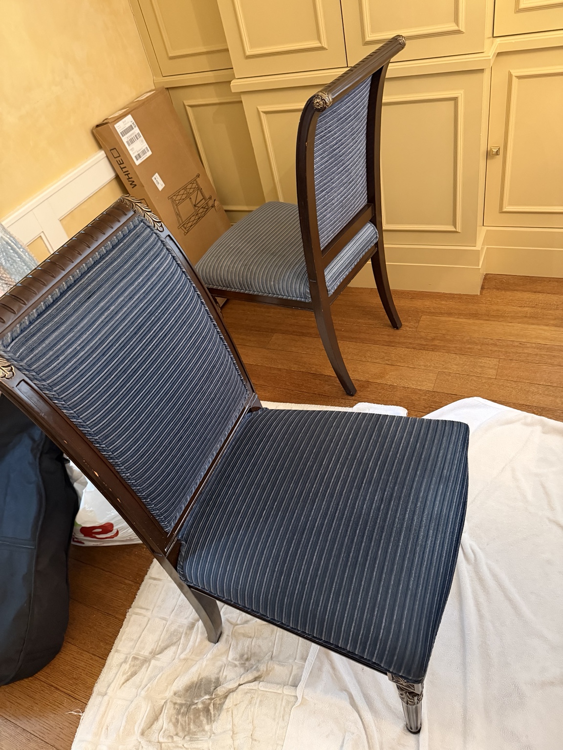 Dining chair cleaning result